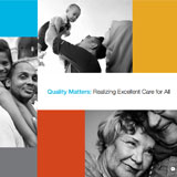 Cover of Quality Matters - A plan for health quality report