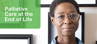 Front cover of the Palliative Care Report: Palliative Care at the End of Life