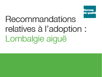 Recommandations à adopter