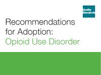 Recommendations for Adoption