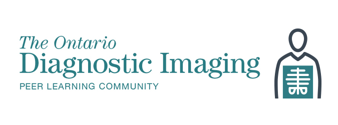 Ontario Diagnostic Imaging Peer Learning Community wordmark