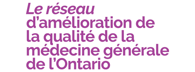 Mot-symbole du Réseau d’amélioration de la qualité de la médecine générale 