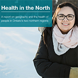Front cover of health equity report: Health in the North